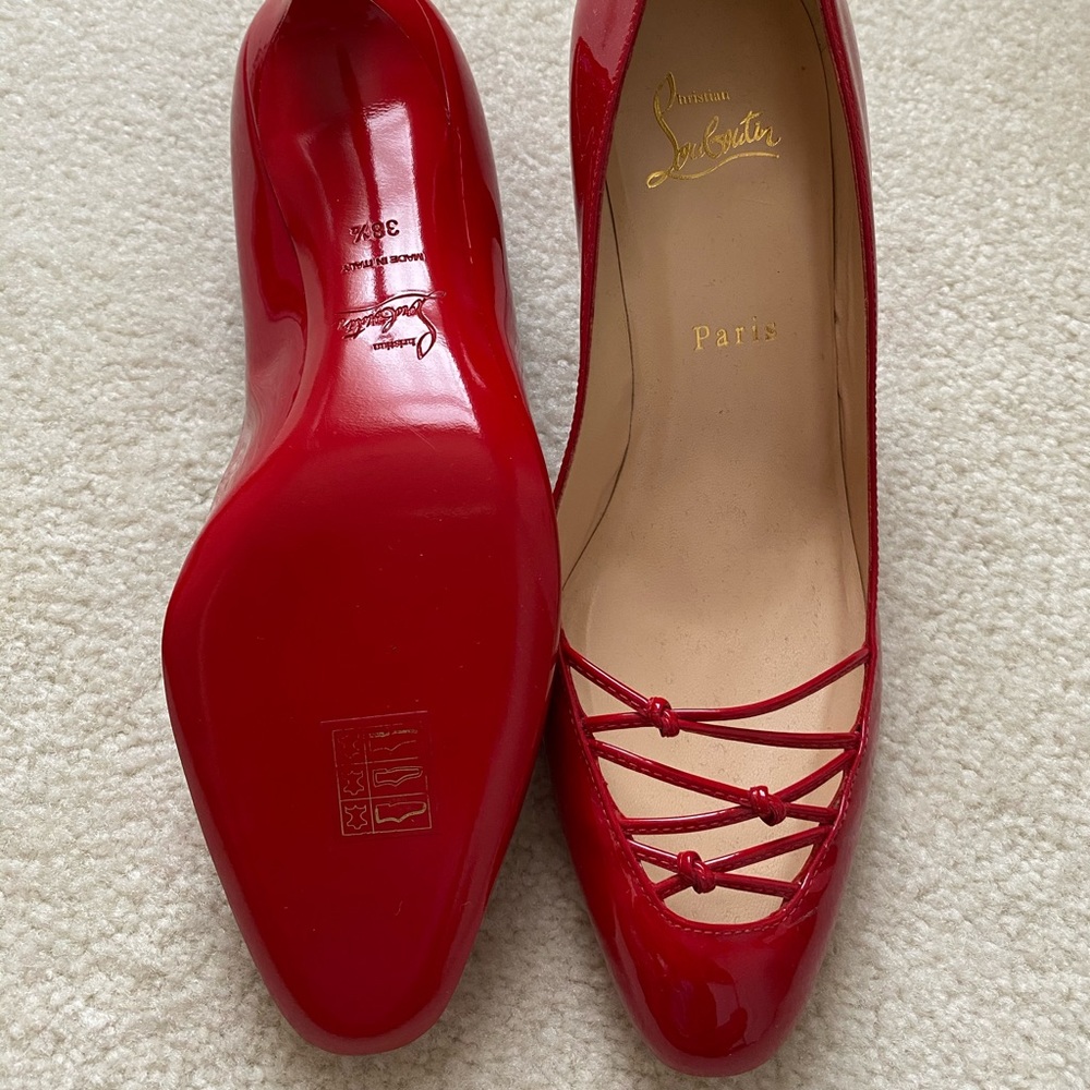 Christian Louboutin - All red heels ❤️